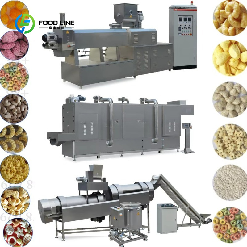 Food Sweet Snacks - Geavanceerde dubbele schroefextruder voor het maken