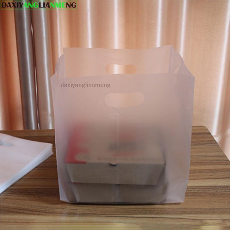 Food Or Snacks - 50 stks/partij Multi-Size Frosted HDPE Cadeau-