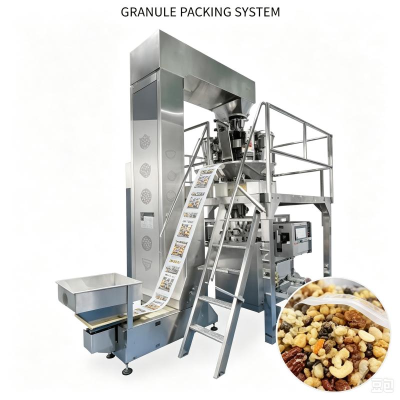 Food Dehydrator Snacks - Automatische verpakkingsmachine voor bevroren fruit, meerkopige