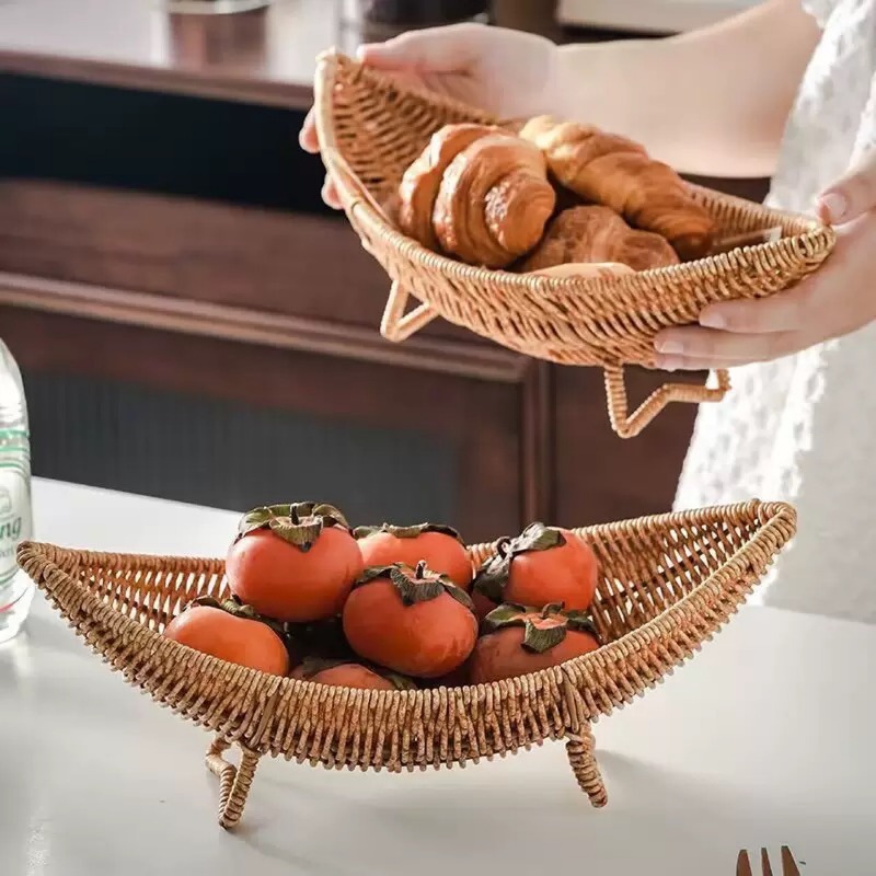 Food Platter Snacks - Crescent Fruit Tray Creatieve Snack Serveerschaal