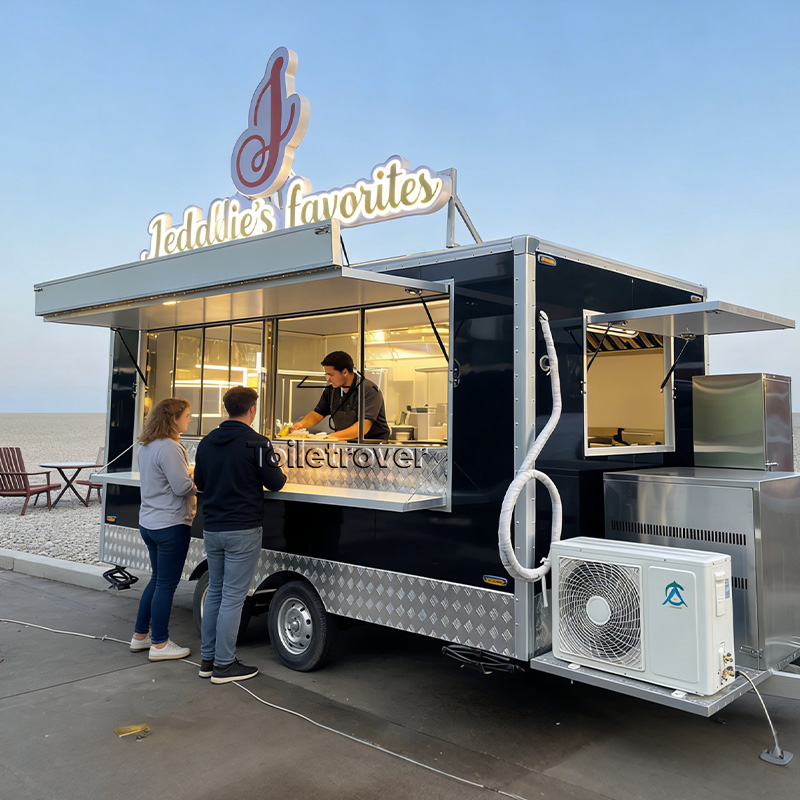 Aanpassing Commerciële Foodtru - Food Sweet Snacks recensie en prijs