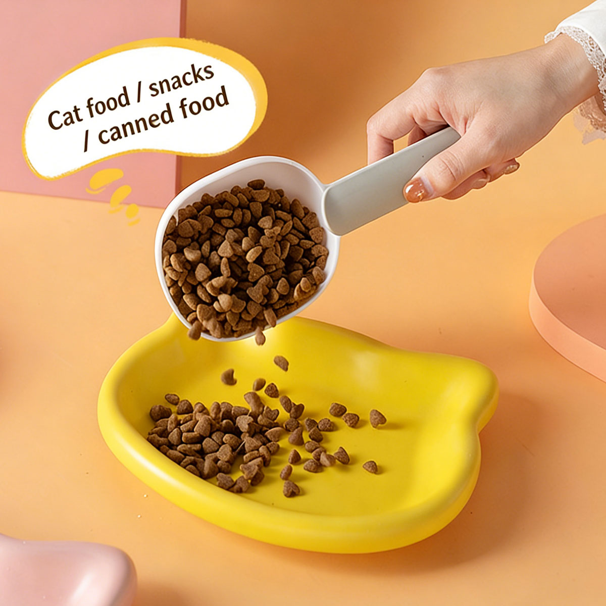 Schattig kattenvormig snackbor - Food Snacks Options recensie en prijs