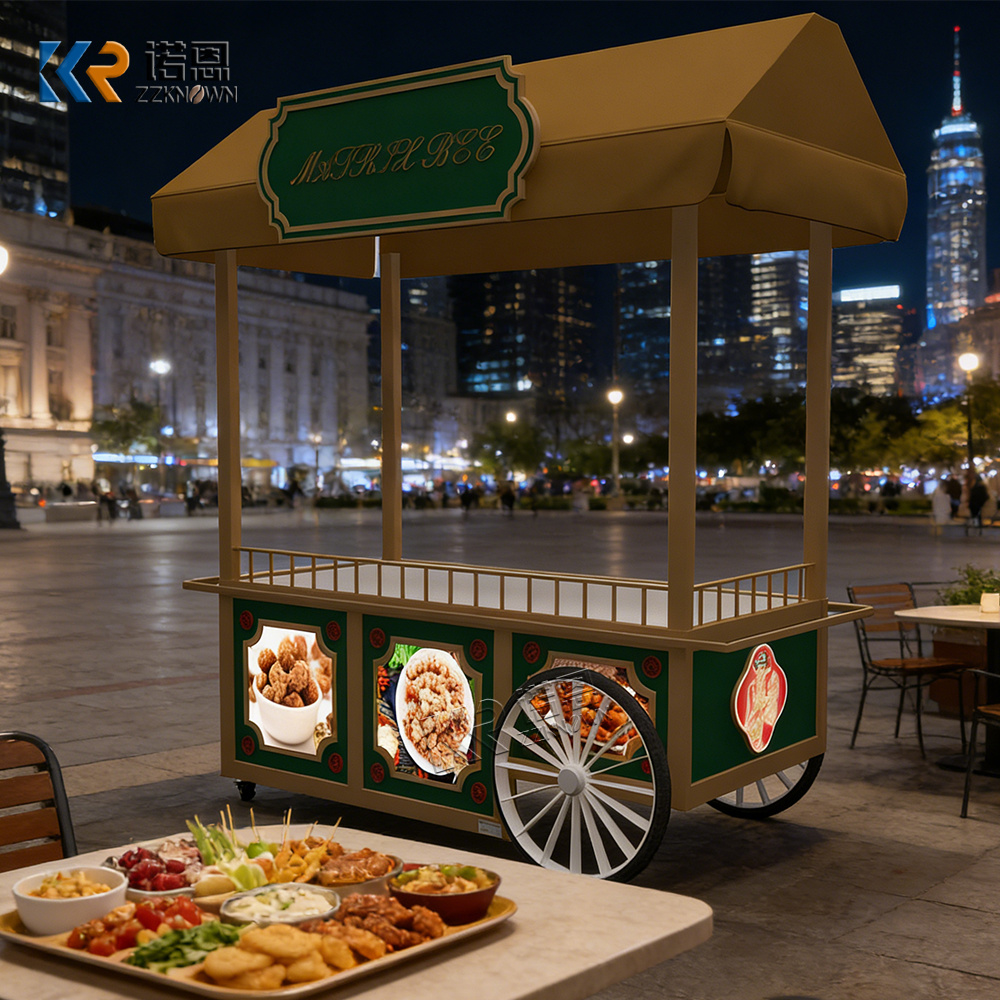 Elegante draagbare foodtruck,  - Food City Snacks recensie en prijs
