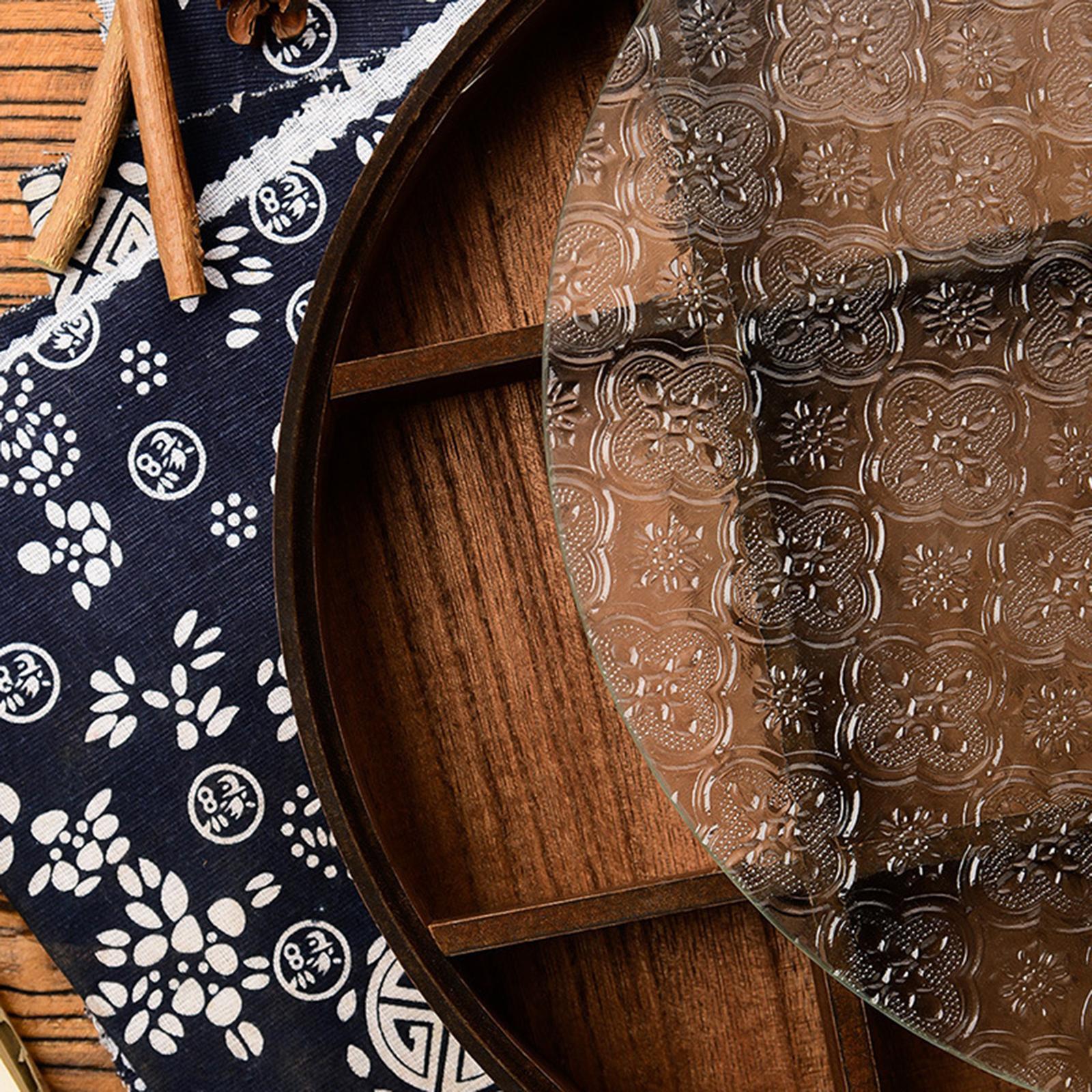 Houten glazen serveerschaal me - Food Platter Snacks recensie en prijs