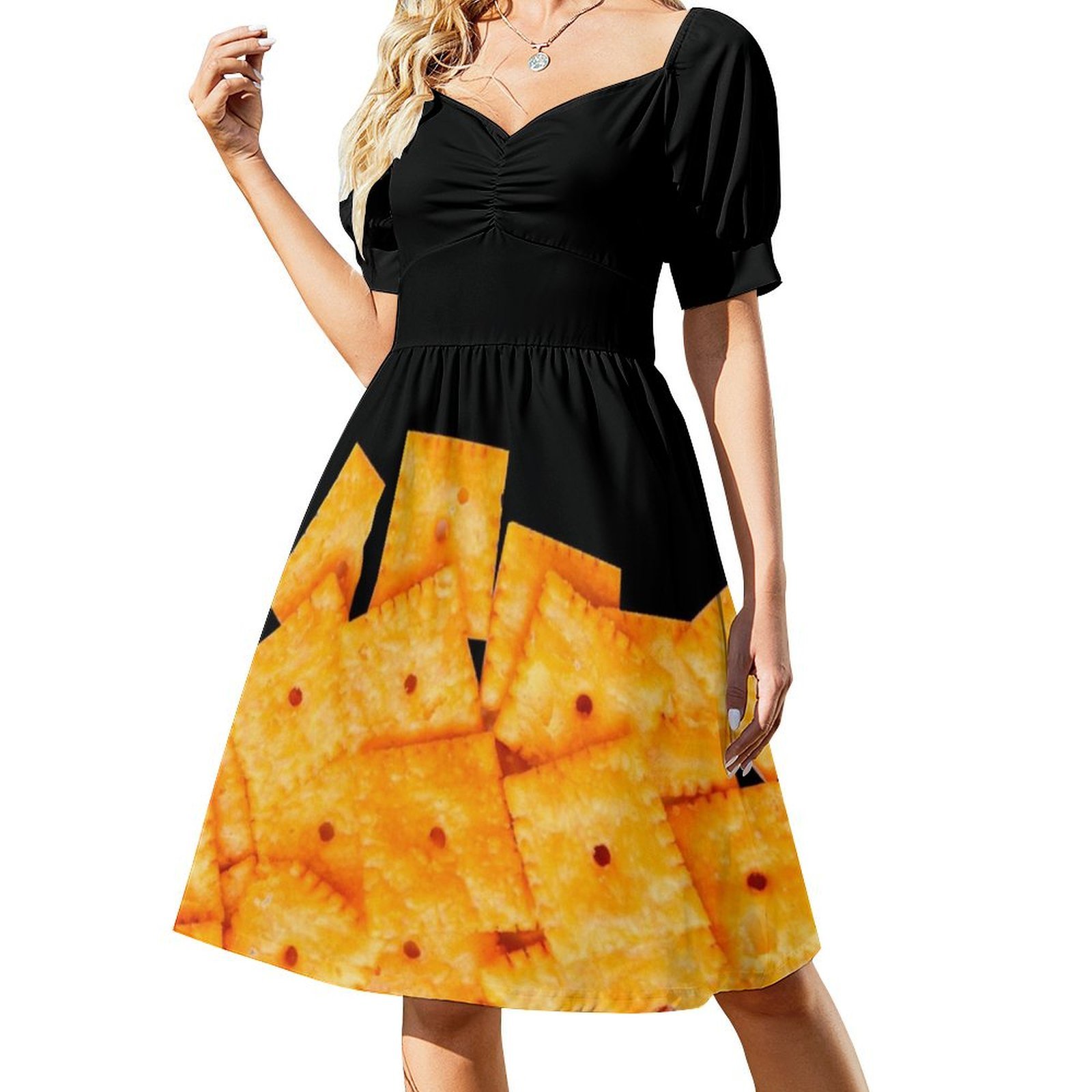 Cheez It elegante feestjurk vo - Food Snacks Options recensie en prijs