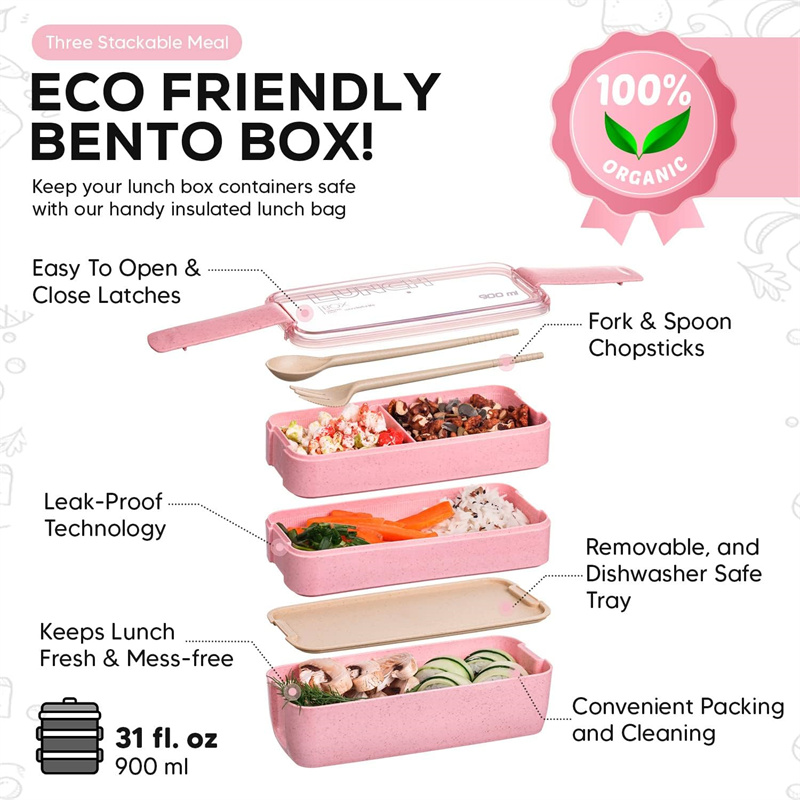 3-In-1 Compartiment Tarwe Stro - Food Or Snacks recensie en prijs