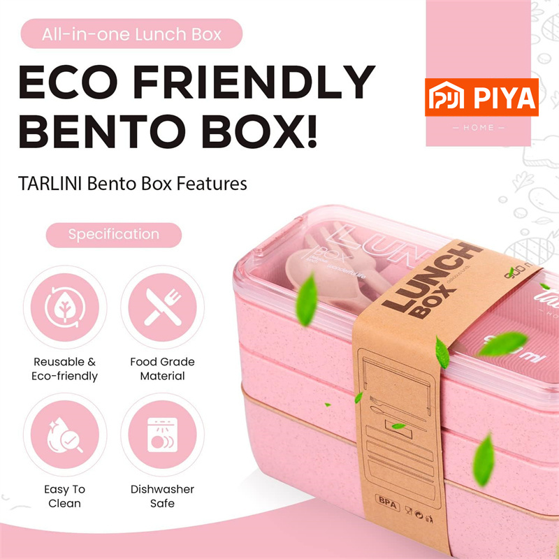 3-In-1 Compartiment Tarwe Stro - Food Or Snacks recensie en prijs