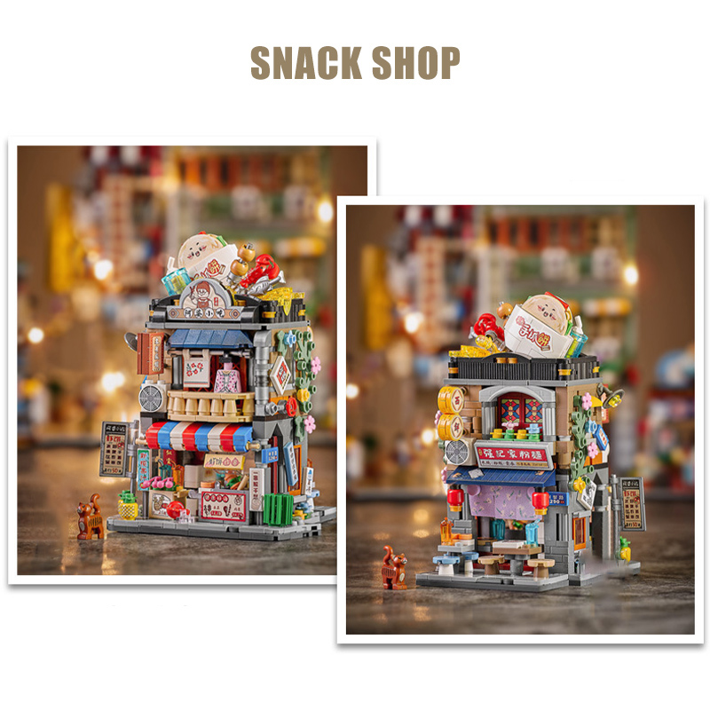 Stad HongKong Retro Food Court - Food City Snacks recensie en prijs