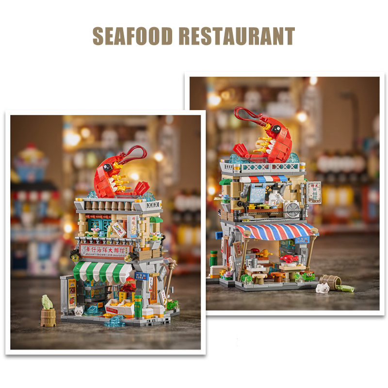 Stad HongKong Retro Food Court - Food City Snacks recensie en prijs
