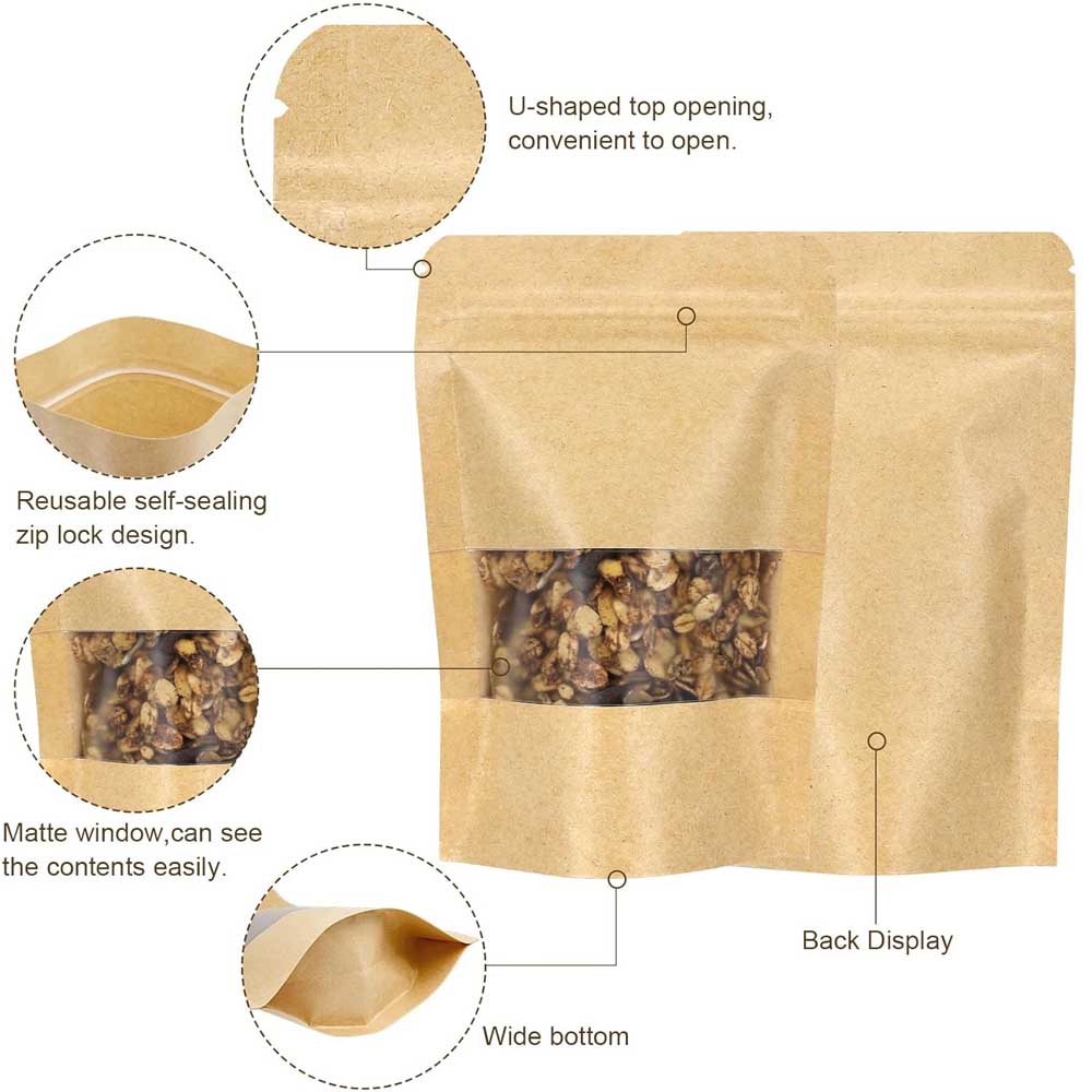10-50 Stuks Rechtop Afdichting - Food Or Snacks recensie en prijs