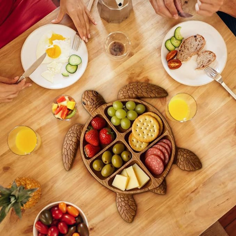 Houten Octopus Dienblad, Multi - Food Platter Snacks recensie en prijs