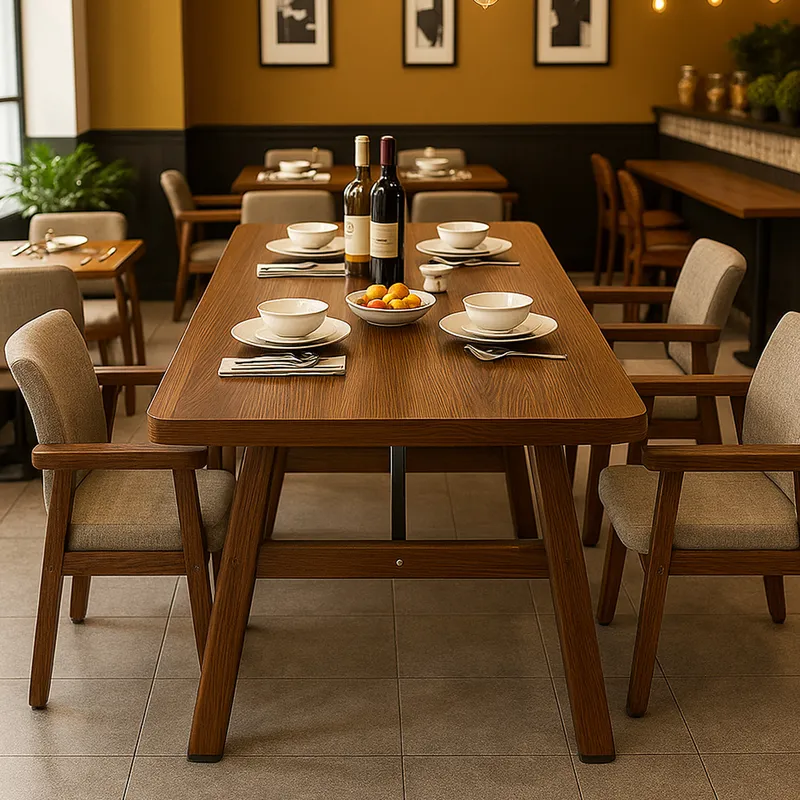 Fastfoodrestaurant tafels en s - Food Snacks Restaurant recensie en prijs