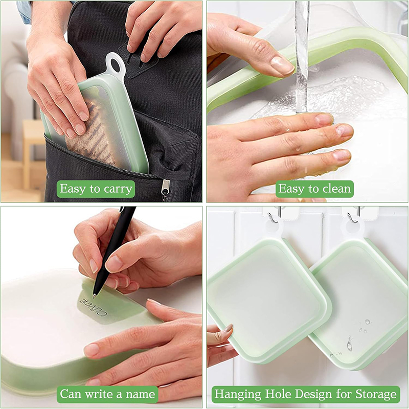 Siliconen Sandwich Toast Bento - Food Or Snacks recensie en prijs