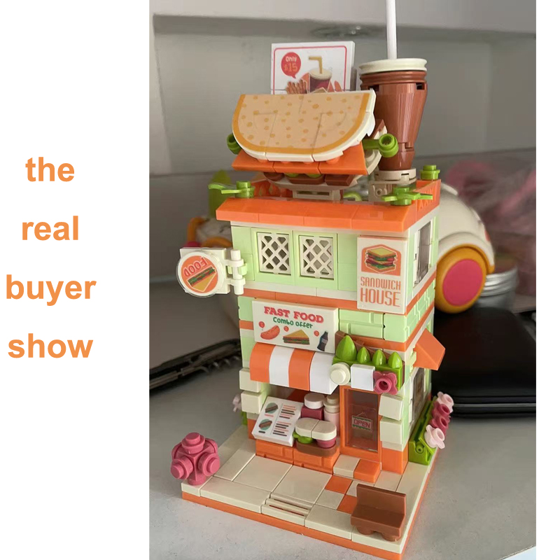 Creatieve Snack Bar Bricks Mod - Food City Snacks recensie en prijs